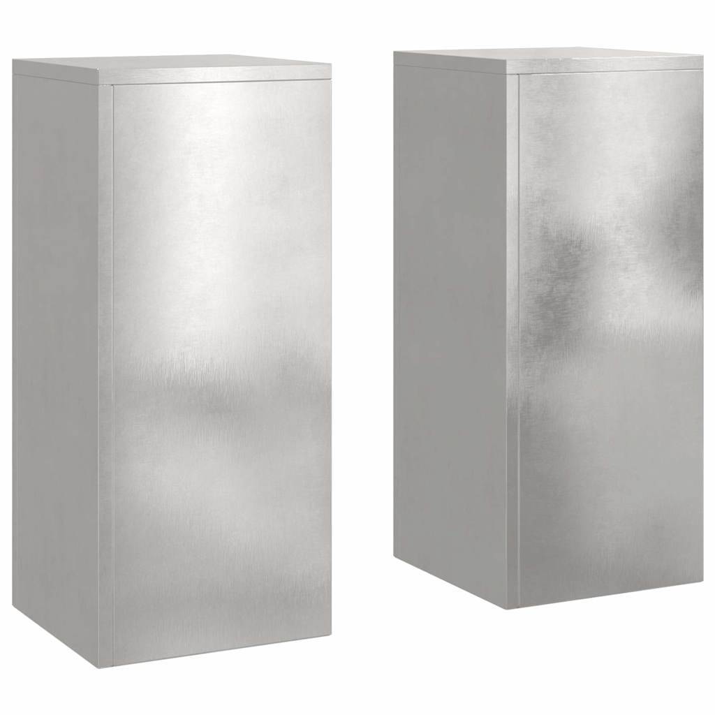 Support plante Prolenta Argent 24 X 24 X 55 cm - P95046A - Image 2