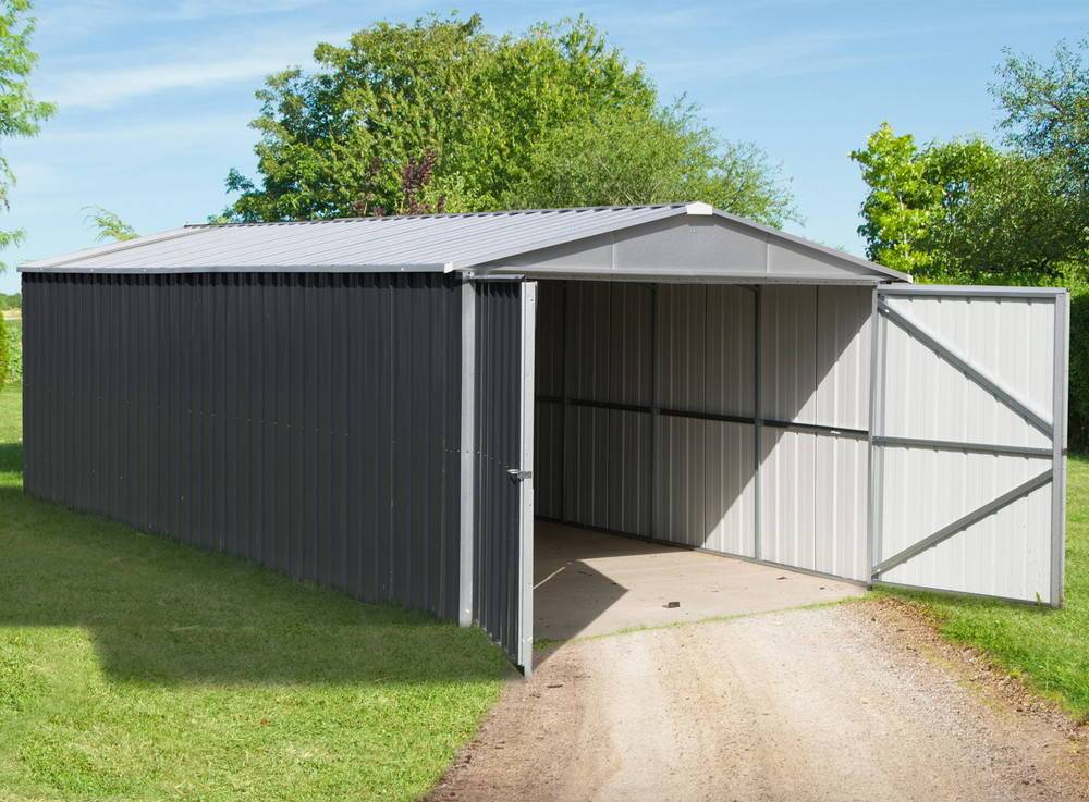 Trigano - Garage Métal S.H.T. 22,63 m² L.297 x l.762 x h.221cm Trigano - Imagen 3