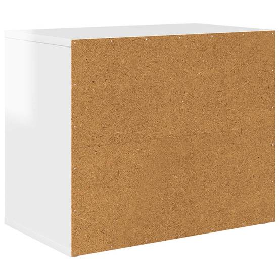 Vidaxl - Maison pour chat Blanc Brillant 51 x 30 x 42,5 cm vidaXL 8000648 - Image 8