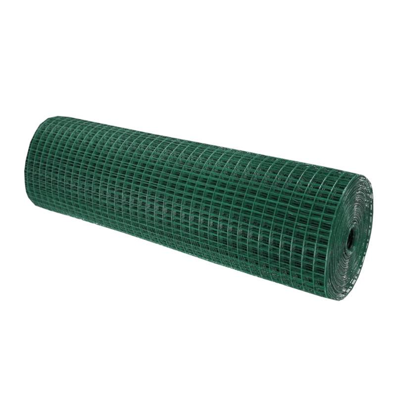 Comercial Candela - Grillage Souple Plastifié| 1X5 M| Composition 80% Acier Galvanisé/20% PVC| Rouleau Grillage| Réticulée 6X6MM - Imagen 1