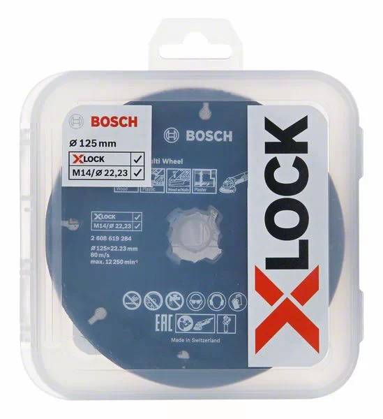 Bosch - Coffret de disques EXPERT X-Lock pour coupe et ponçage 125mm 5 pièces - BOSCH - 2608619374 - Imagen 3