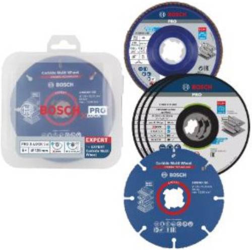 Bosch - Coffret de disques EXPERT X-Lock pour coupe et ponçage 125mm 5 pièces - BOSCH - 2608619374 - Imagen 1