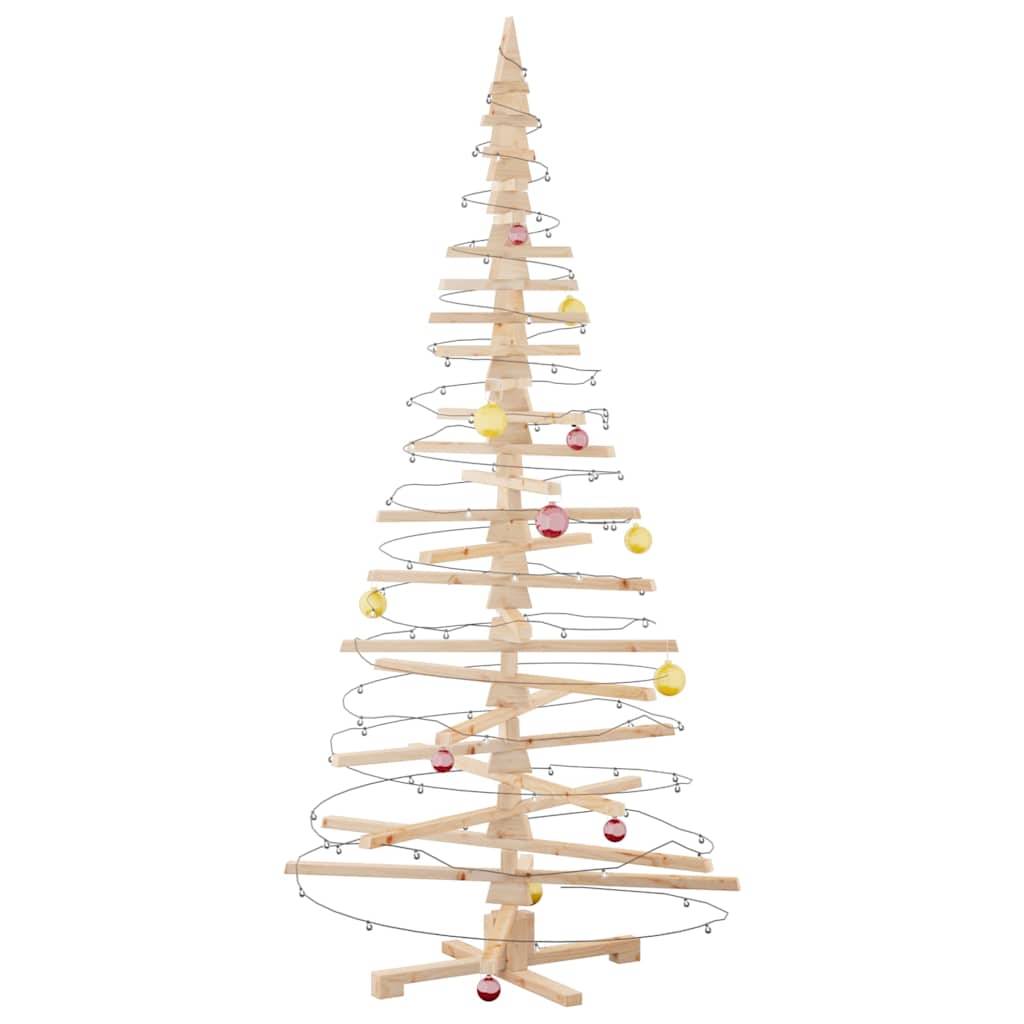 ComfortXL - Sapin de Noël en bois de pin massif à décorer pour intérieur extérieur 210 cm – ComfortXL Outdoor Living - Image 4