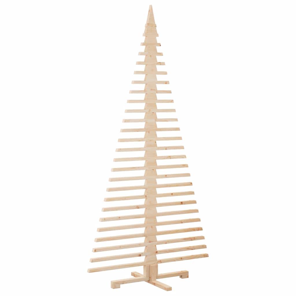 ComfortXL - Sapin de Noël en bois de pin massif à décorer pour intérieur extérieur 210 cm – ComfortXL Outdoor Living - Image 5
