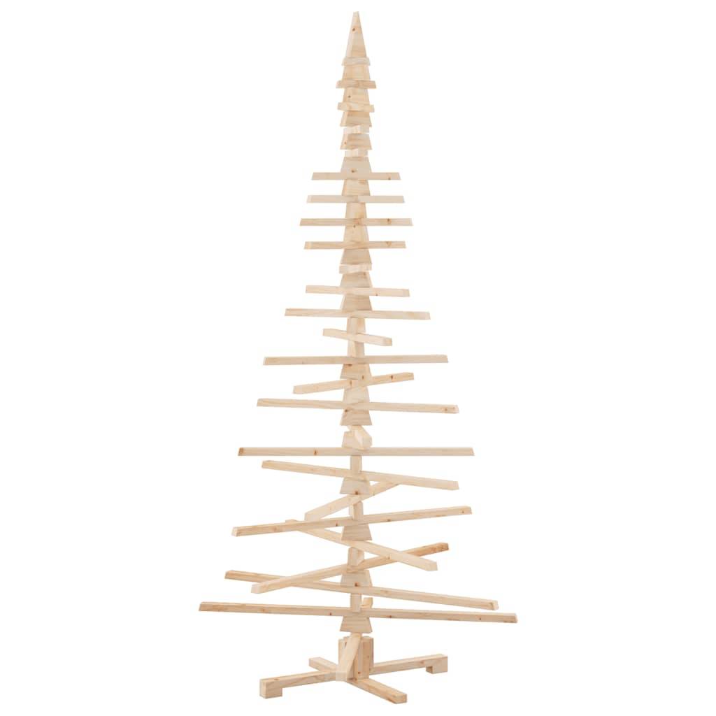 ComfortXL - Sapin de Noël en bois de pin massif à décorer pour intérieur extérieur 210 cm – ComfortXL Outdoor Living - Image 2