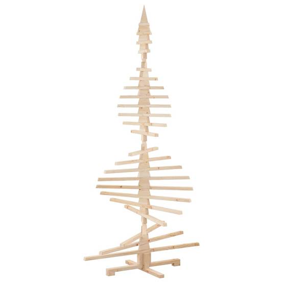 ComfortXL - Sapin de Noël en bois de pin massif à décorer pour intérieur extérieur 210 cm – ComfortXL Outdoor Living - Image 6