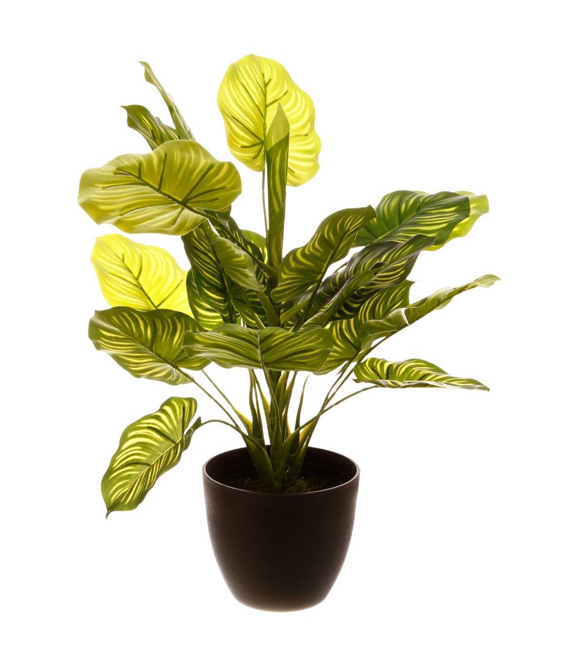 Plante verte artificielle en pot H 45 cm - Imagen 1