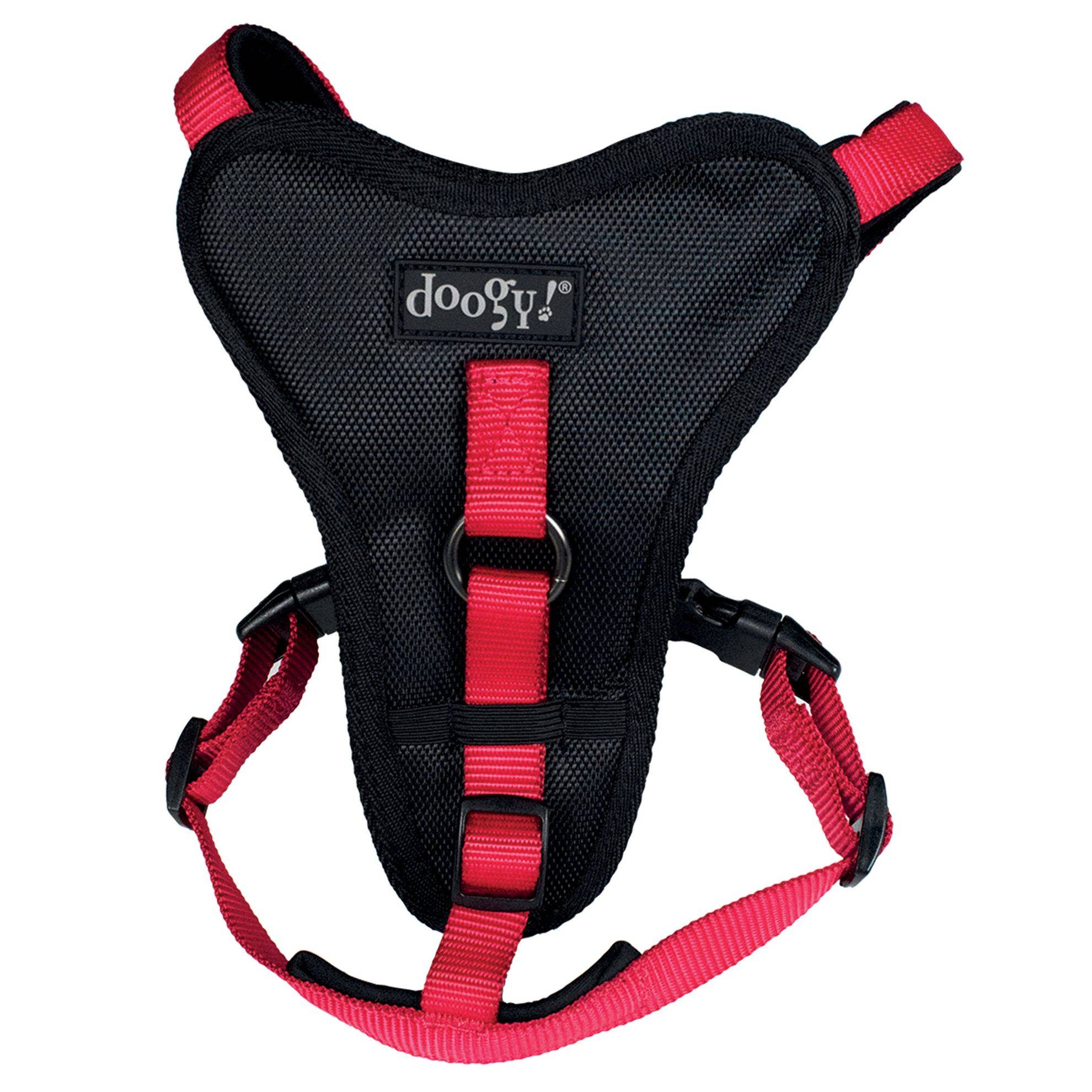 Harnais nylon chien Classica Rouge Doogy Taille : M DOOGY CLASSIC