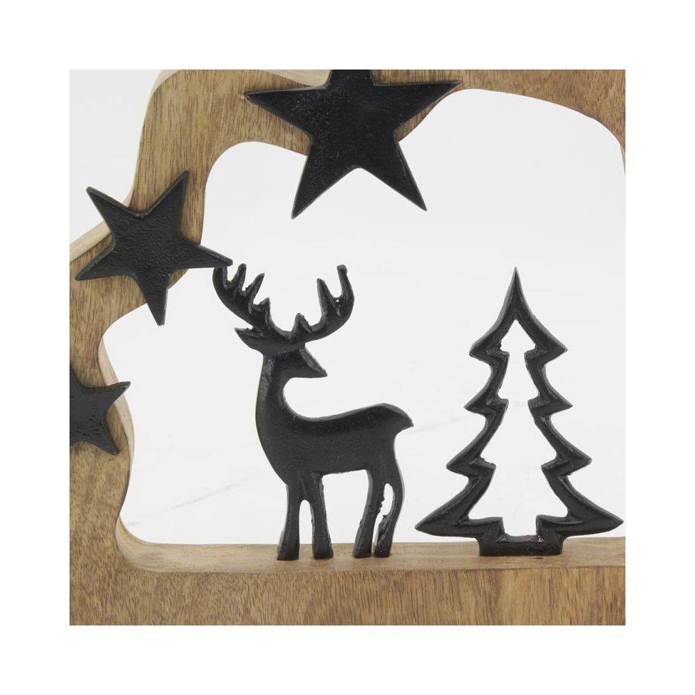 Aubry Gaspard - Décor sapin et cerf en manguier - Imagen 4