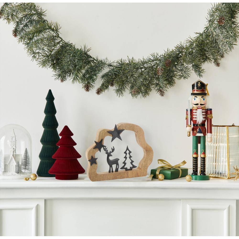 Aubry Gaspard - Décor sapin et cerf en manguier - Imagen 2