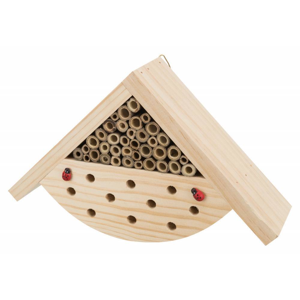 Trixie - Hôtel pour abeille en bois 25 × 15 × 6,5 cm - Imagen 1