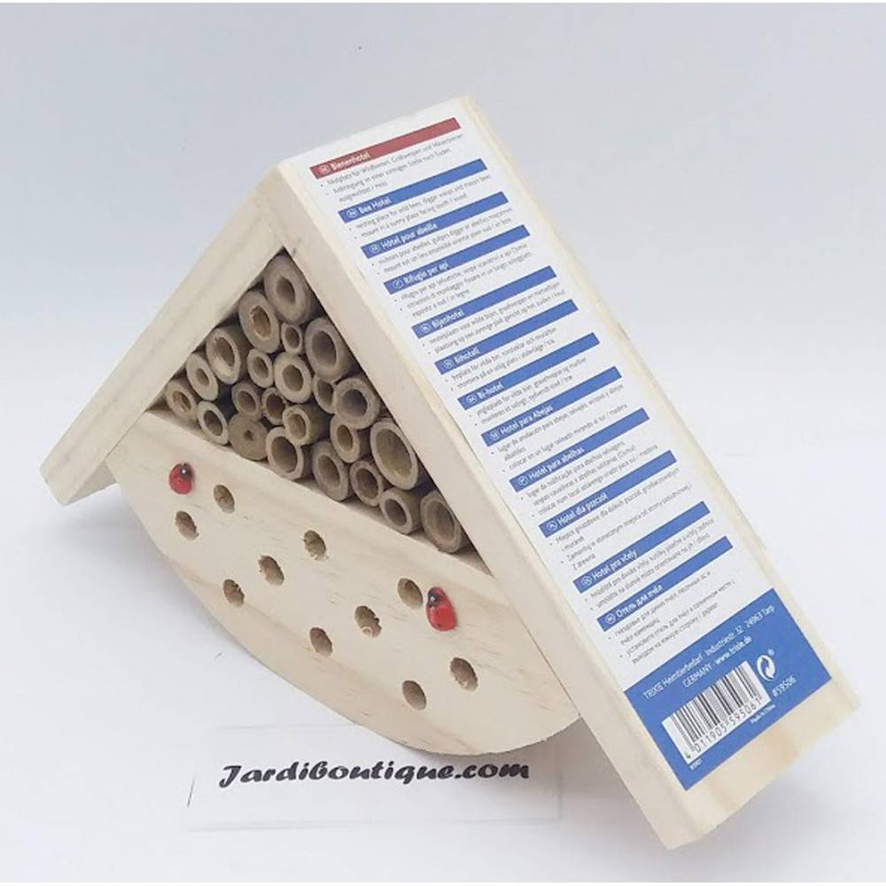 Trixie - Hôtel pour abeille en bois 25 × 15 × 6,5 cm - Imagen 3