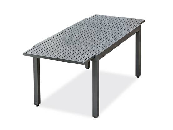 Table de jardin ORSINO en aluminium - GRIS ANTHRACITE - REMARQUABLE - Image 1