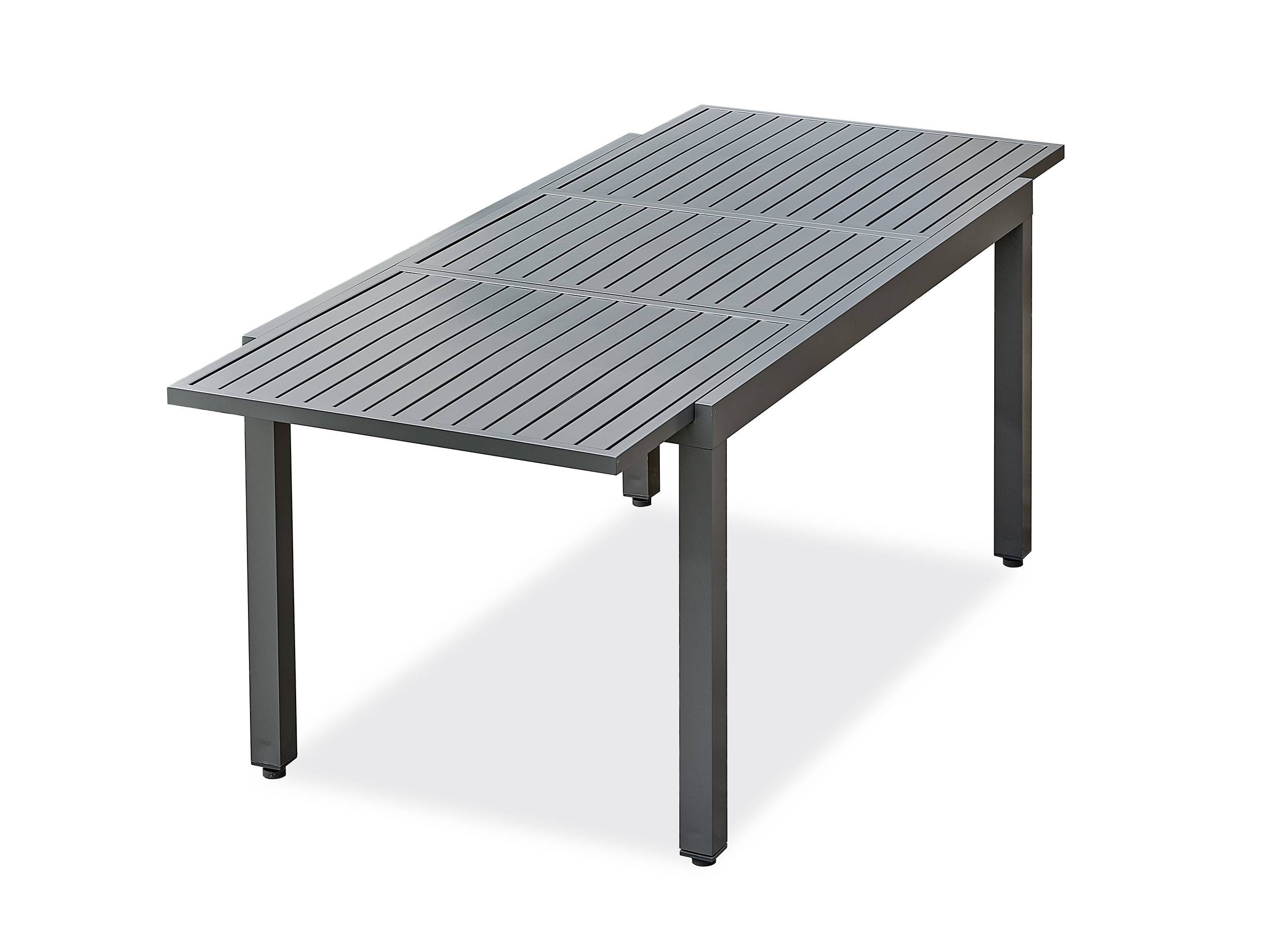 Table de jardin ORSINO en aluminium - GRIS ANTHRACITE - REMARQUABLE - Image 1