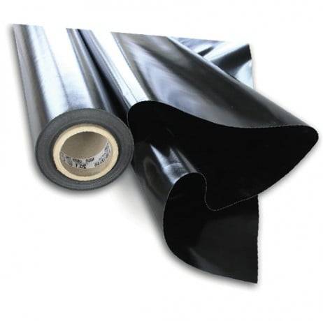 Plastidis - Film 150 microns noir opaque  - Long 6 m, Larg 8 m - Imagen 1