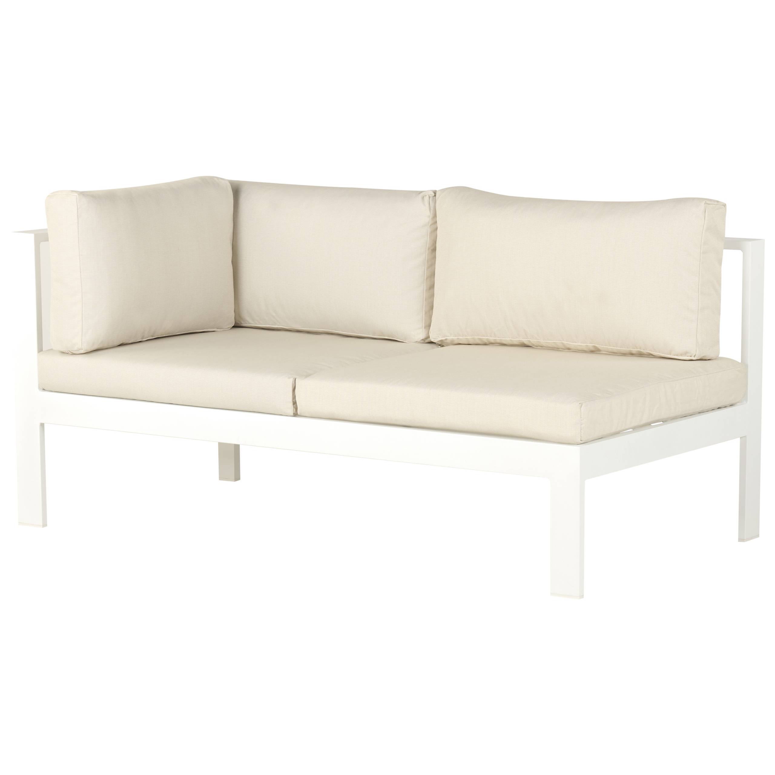 Beliani - Set de jardin, 5 Personnes Aluminium Beige MESSINA - Beliani - Imagen 6
