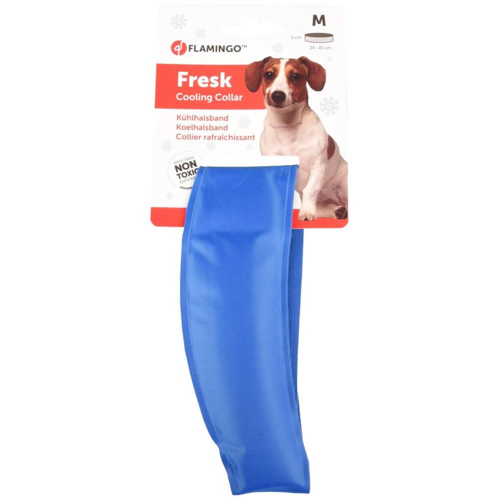 Collier rafraîchissant  M tour de cou de 28 à 36 cm  pour chien - Imagen 2