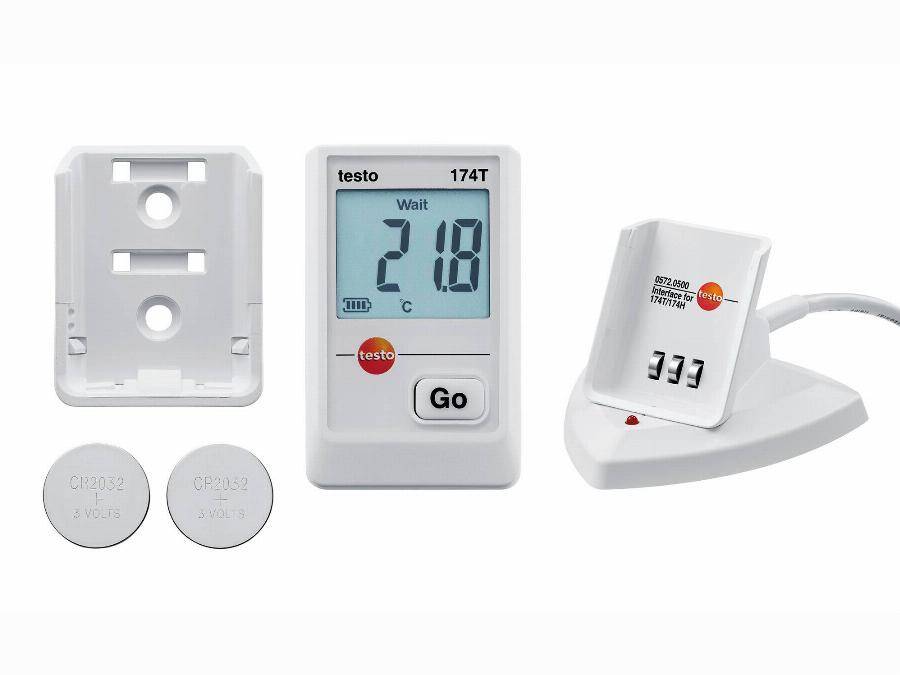 Mini-enregistreur de données pour la température avec USB 174T set - TESTO - 0572 0561 - Imagen 1