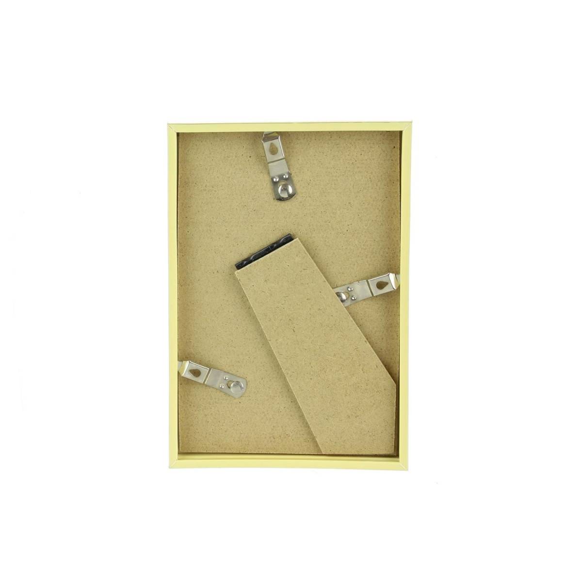 The Home Deco Factory - Cadre Photo Design "Golden" 10x15cm Or - Imagen 3