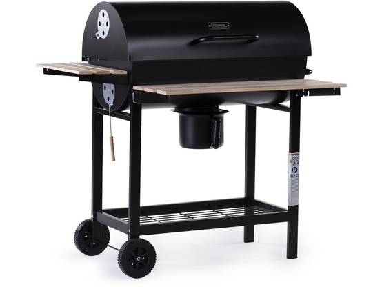 Barbecue Xxl Charbon De Bois "king" - 95 X 63 X 105 Cm - Noir -habitat Et Jardin - Image 1