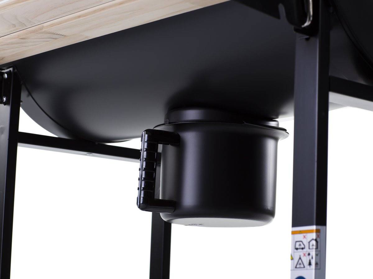 Barbecue Xxl Charbon De Bois "king" - 95 X 63 X 105 Cm - Noir -habitat Et Jardin - Image 3