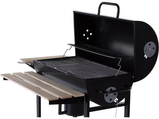 Barbecue Xxl Charbon De Bois "king" - 95 X 63 X 105 Cm - Noir -habitat Et Jardin - Image 2