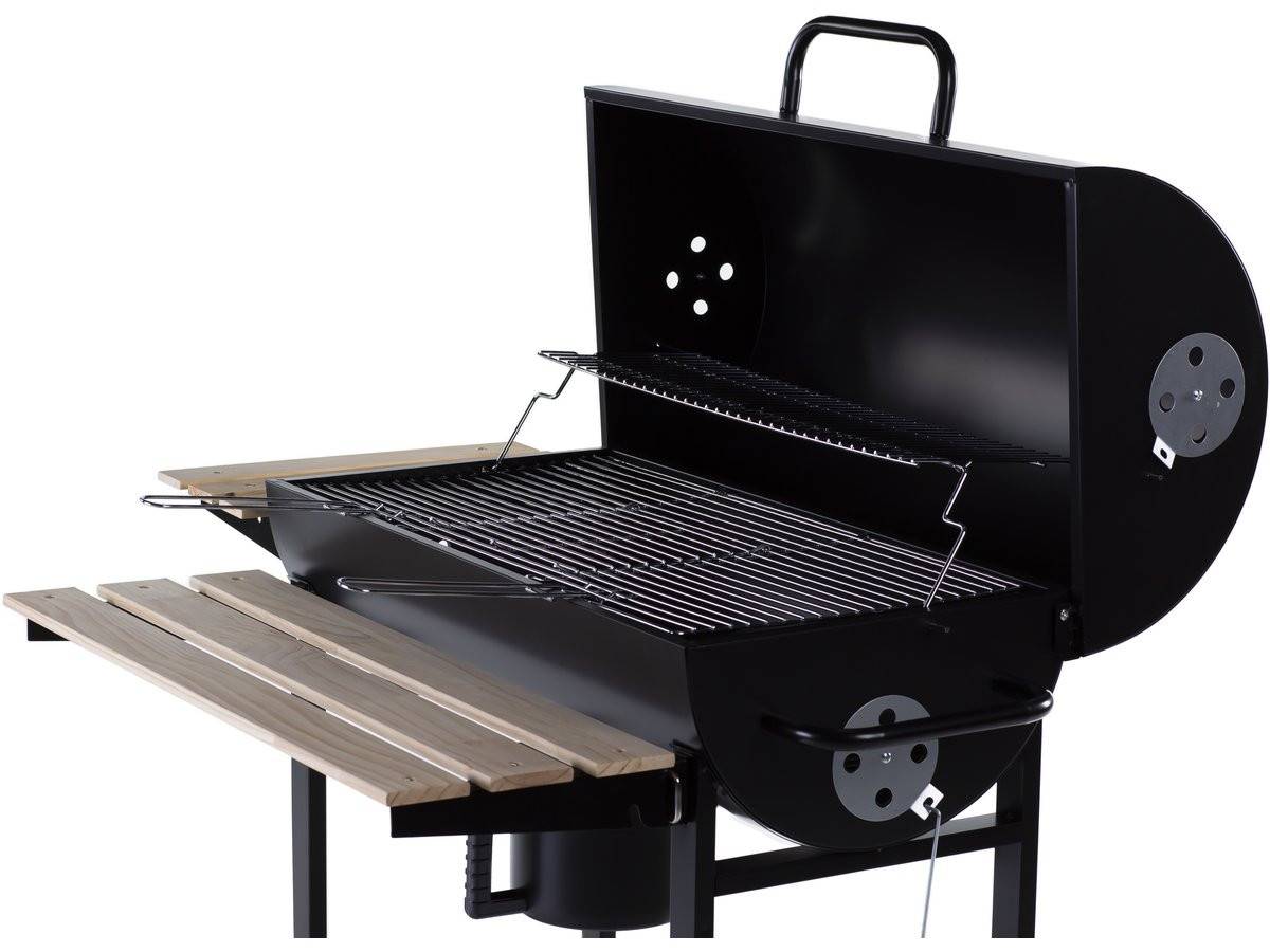 Barbecue Xxl Charbon De Bois "king" - 95 X 63 X 105 Cm - Noir -habitat Et Jardin - Image 2