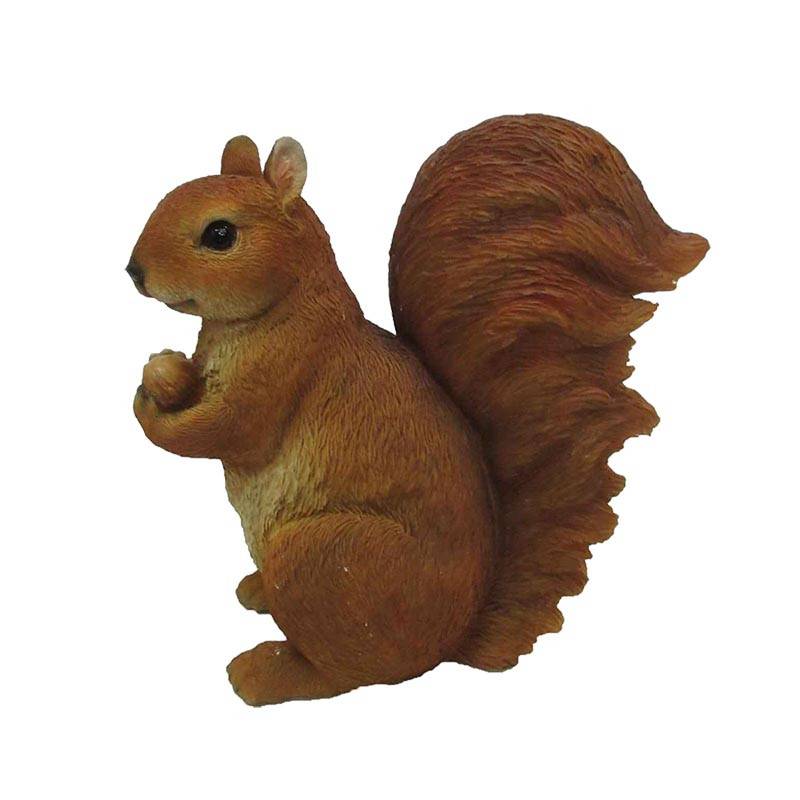 Esschert Design - Personnage écureuil Déco extérieure résine 19 cm - Esschert Design - Imagen 1