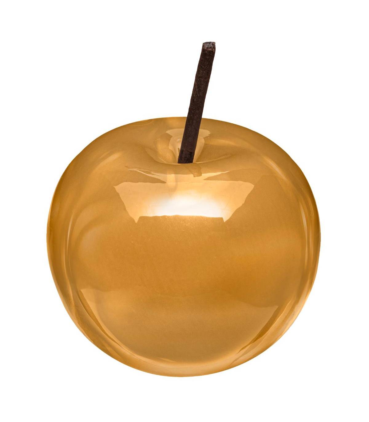 Pomme décorative en Céramique de couleur D 8.9 cm