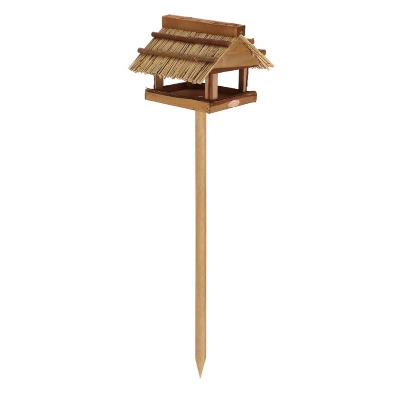 Esschert Design - Mangeoire sur pied Toit de paille 113 cm - Esschert Design - Imagen 8