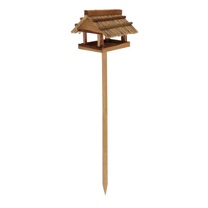Esschert Design - Mangeoire sur pied Toit de paille 113 cm - Esschert Design - Imagen 6