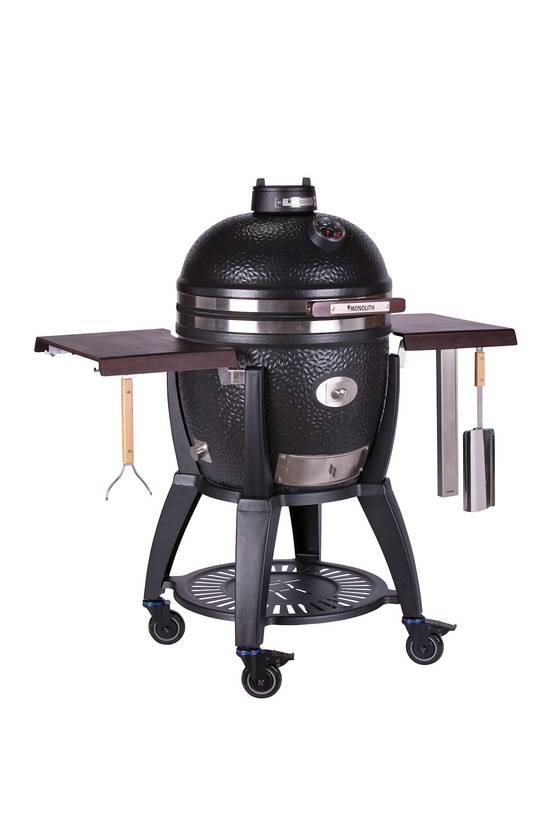 Kamado Monolith - AVANTGARDE CLASSIC + CHARIOT + Housse + Pierre Pizza - Image 8