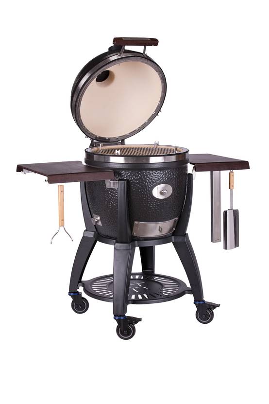 Kamado Monolith - AVANTGARDE CLASSIC + CHARIOT + Housse + Pierre Pizza - Image 9