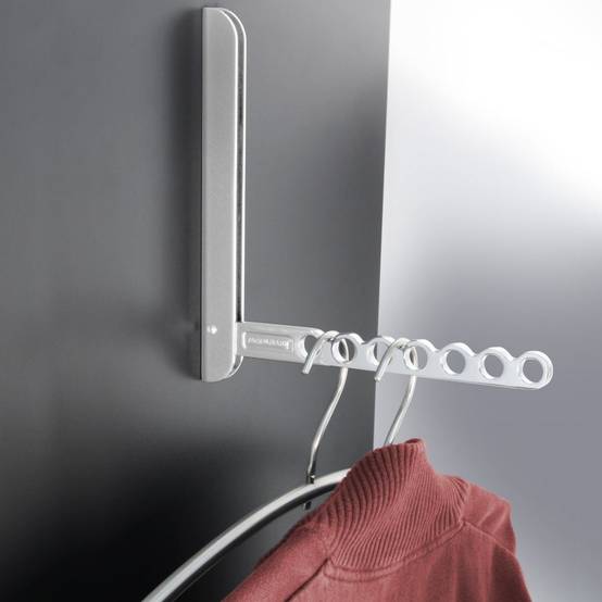 Lot de 2 crochets de rangement en aluminium Fackelmann Tecno - Image 2