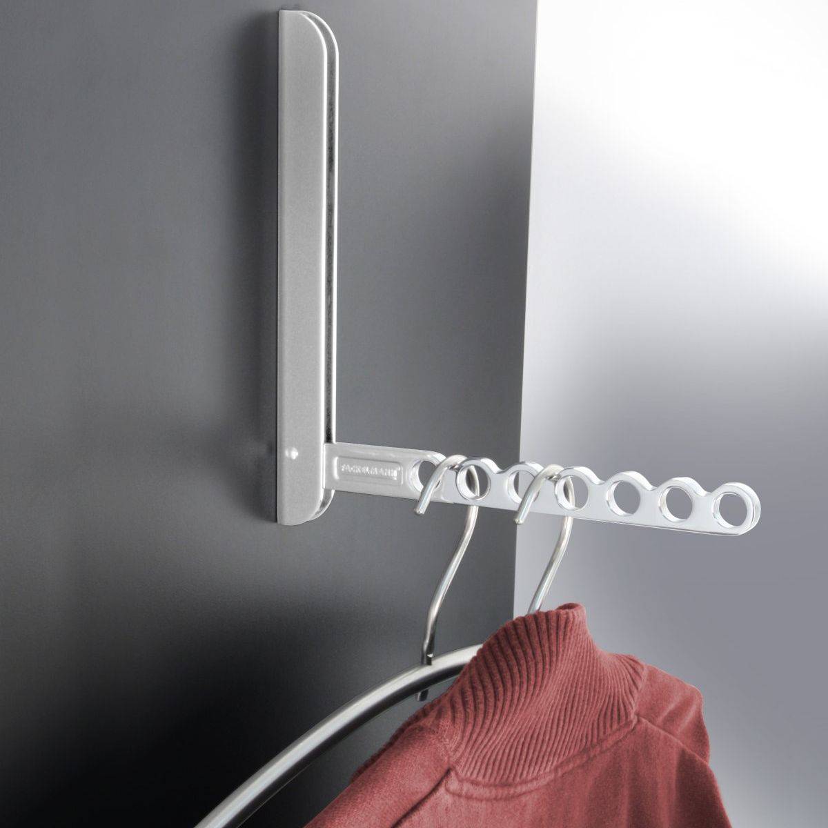 Lot de 2 crochets de rangement en aluminium Fackelmann Tecno - Image 2