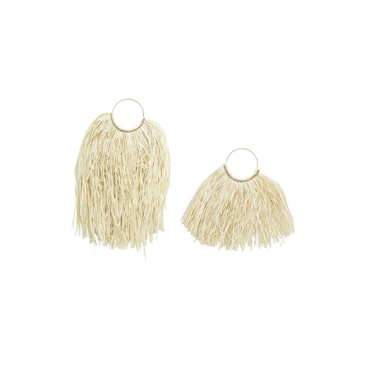 Aubry Gaspard - Décors muraux en palmier naturel et franges - Imagen 1