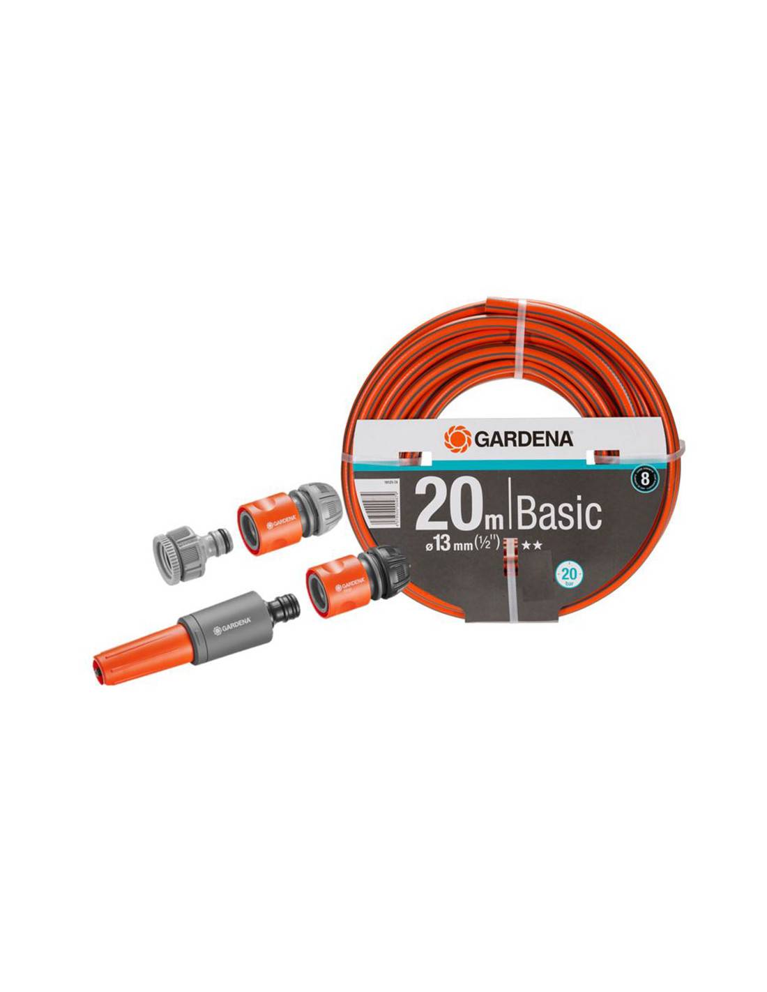 Autre - Kit Tuyau Gardena 13mm 20m Arrosage Essentiel Prêt à L'emploi - Gardena