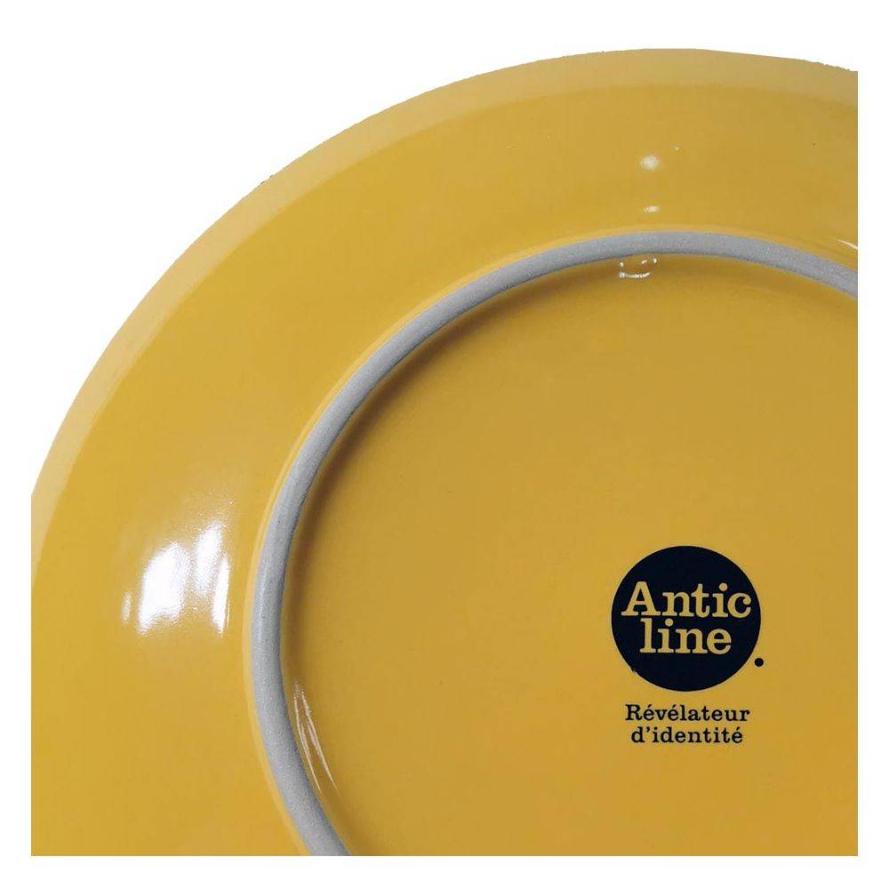 Antic Line Creations - Assiettes colorées Brasserie bistrot (Lot de 12) - Imagen 4