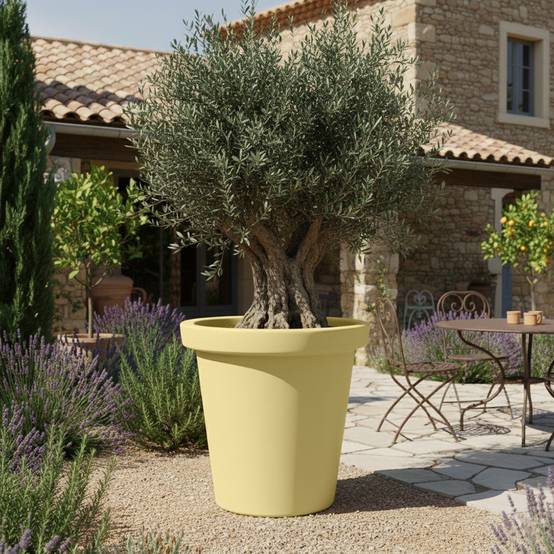 Pot de fleurs 420l delight - plast'up rotomoulage - Image 2