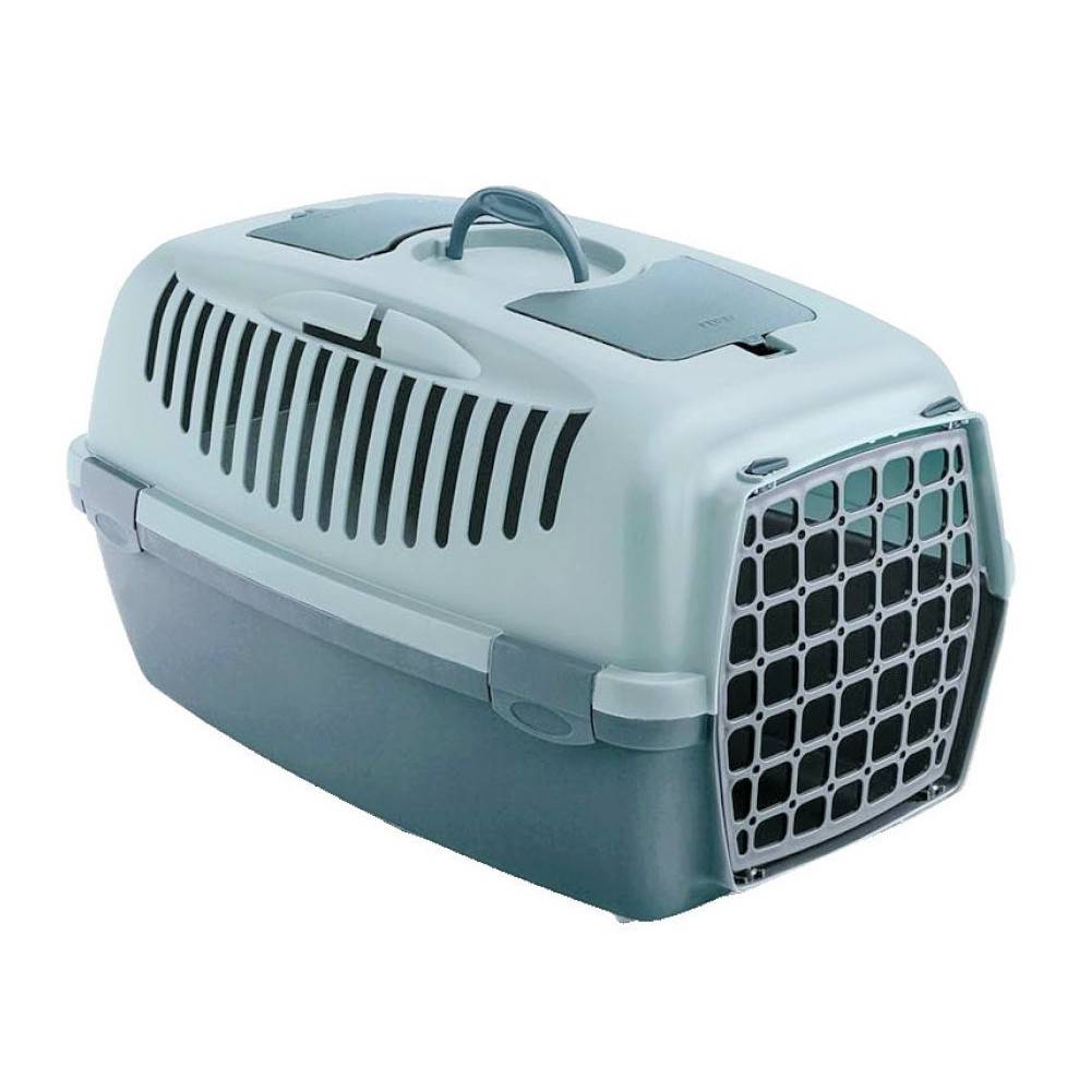 Cage gulliver 2, bleu arctique 36 x 55 x 35 cm, transport pour chien max 8 kg - Imagen 1