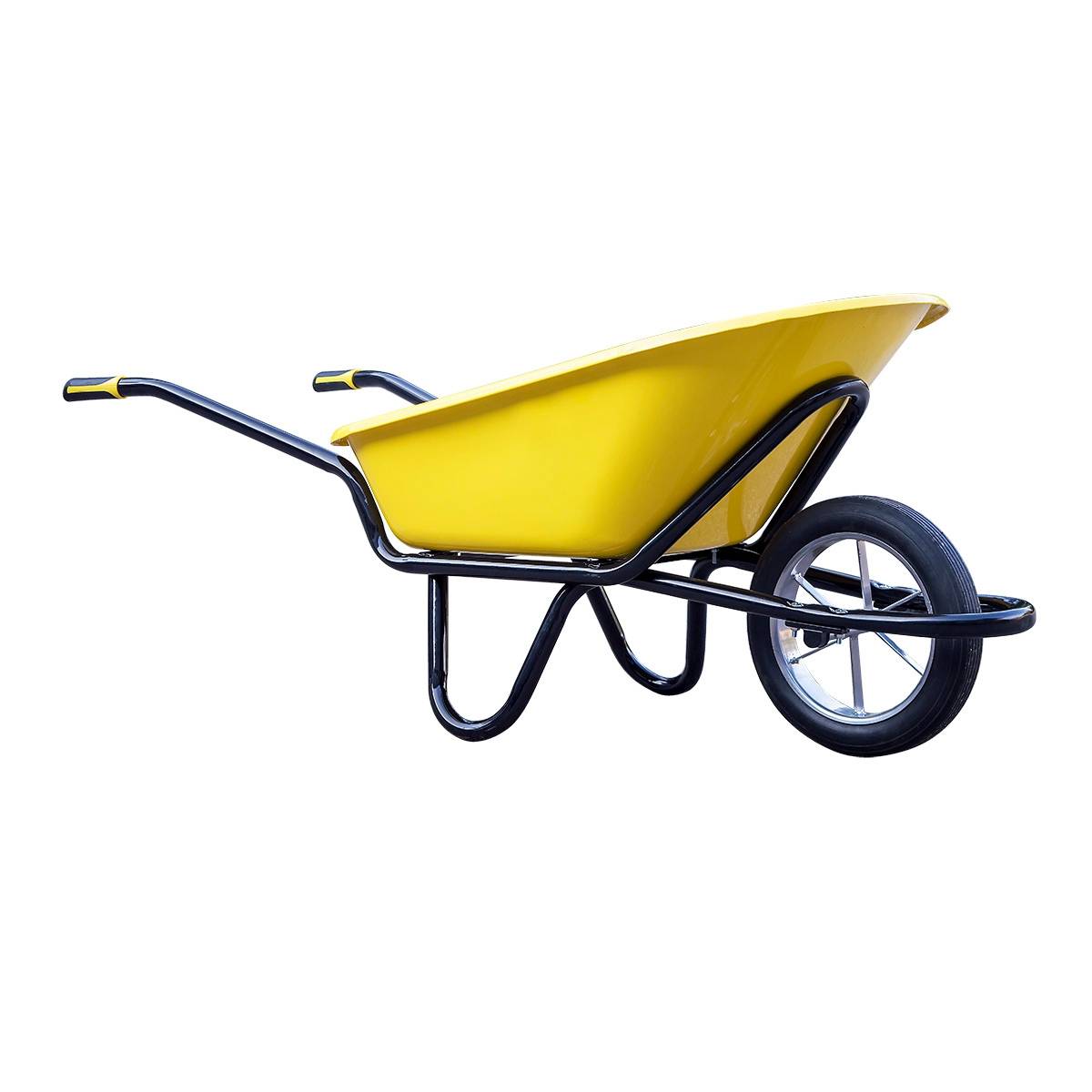 Outils Perrin - Brouette roue pleine charge 320 kg – châssis double renforcé