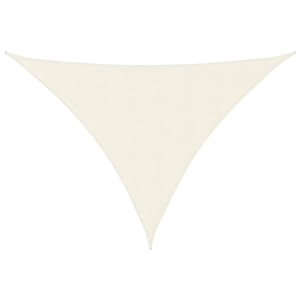 Vidaxl - Voile de parasol tissu oxford triangulaire 3x4x5 m crème vidaXL 135228 - Imagen 2