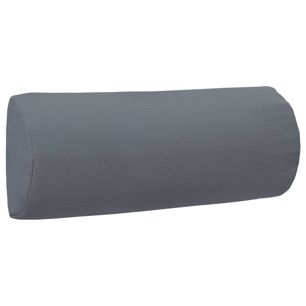 Appui-tête Textilène Confortable pour Chaise Longue de Jardin Piscine Gris 40x15cm – ComfortXL Outdoor Living - Image 1