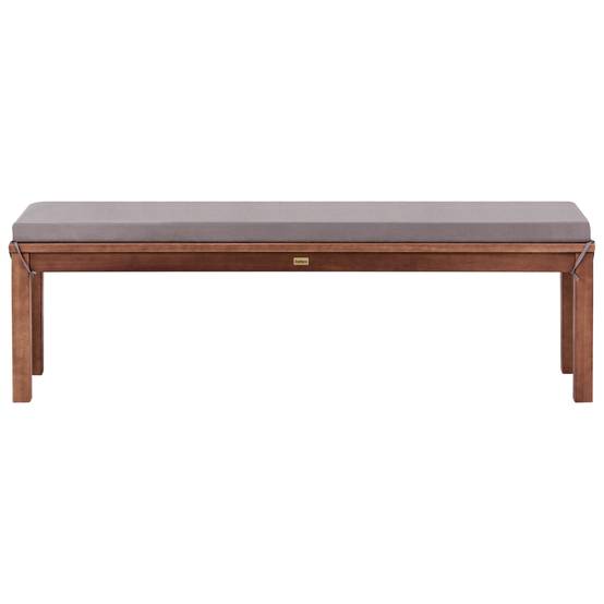 Beliani - Coussin d'assise d'extérieur Oléfine Gris TUSCANIA - 157x34x5- Beliani - Image 4