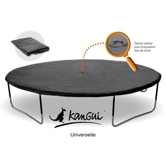 Kangui - Bâche trampoline Ø430 cm - compatible tous trampolines 430 cm Kangui - Image 1