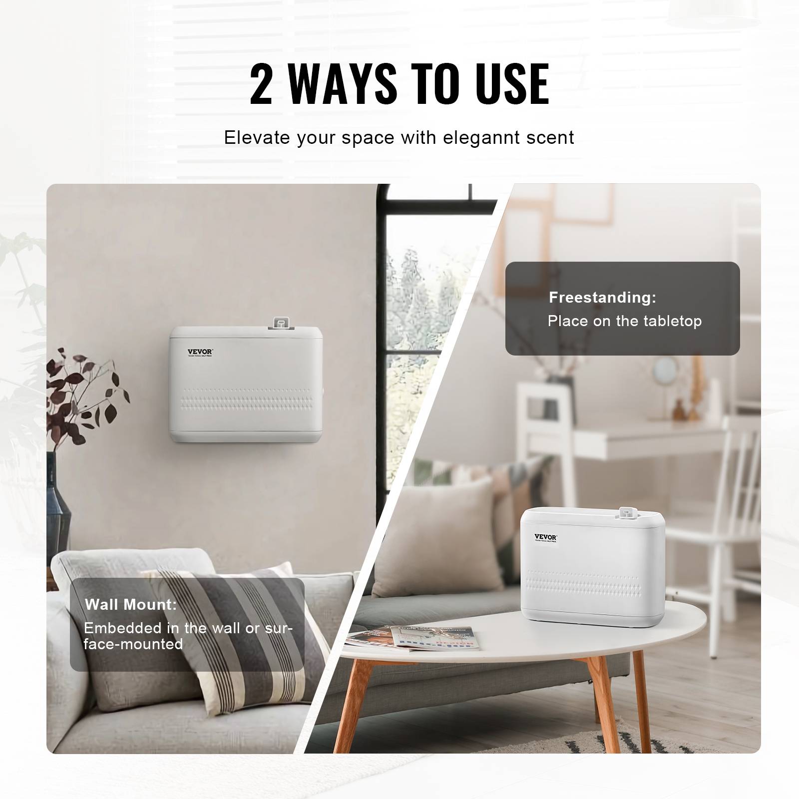VEVOR – diffuseur de parfum HVAC, 850ML, Machine à Air froid, 5000 pieds carrés, sans eau - Image 6