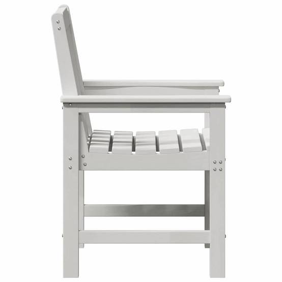 Lot de 2 Chaise de jardin | Chaise d'extérieur. Blanc 65,5 x 59 x 88 cm HDPE - Image 6