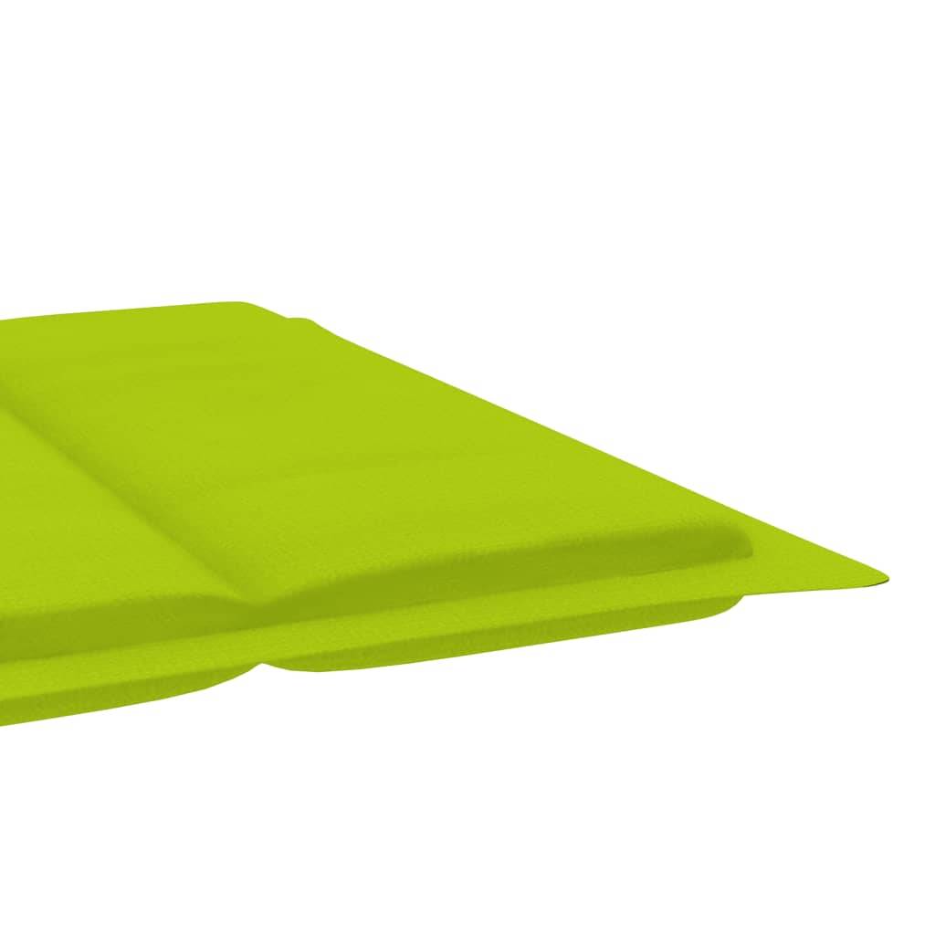 Helloshop26 - Transat chaise longue bain de soleil lit de jardin terrasse meuble d'extérieur avec coussin bois d'acacia solide - Imagen 7