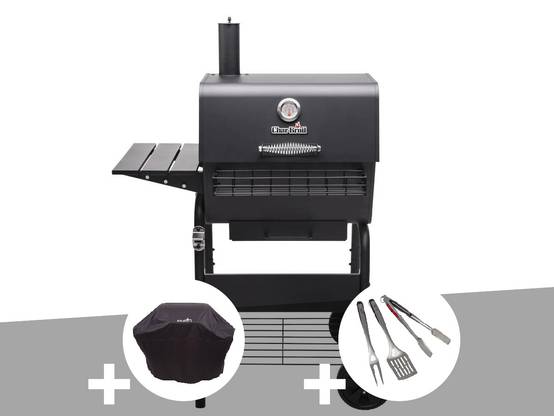 Char-broil - Barbecue à charbon Charcoal M + Housse de protection + Kit 3 ustensiles - Char-Broil - Image 1