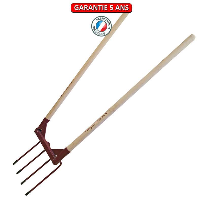 Outils Perrin - Bêche 3 dents AEROGRIF emmanché Outils Perrin